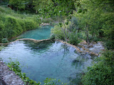 A small lake in a pueblo near Burgos.