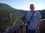 Here I am in the canyon near Burgos.