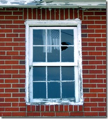 american flag in window3