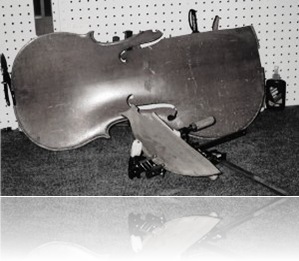 broken cello