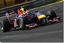 Mark Webber vince il gran premio d'Ungheria 2010