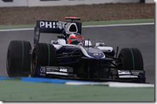 Barrichello con la Williams