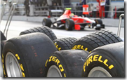 Le gomme Pirelli F1