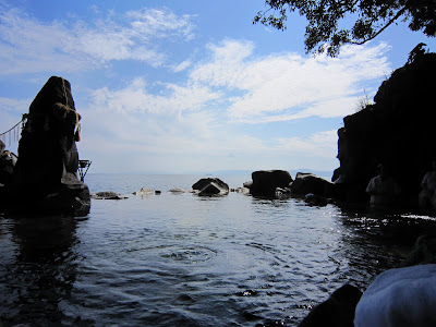 Rotemburo-Onsen am Sakurajima
