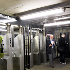 Subway cũ kĩ ở NY
