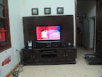Dán giấy vân gỗ lên