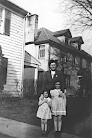 Dorothy Elliott,  with kids, Leann and Karen 217 W. Simpson,  Alliance, OH. Old Family Photos