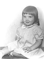 Karen Elliott c. 1943. Old Family Photos