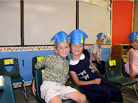 Kindergarten Promotion - 1 — P a t r i c k's Kindergarten promotion (graduation) at Butler Elementary: