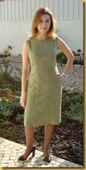 Vestido Verde Retro