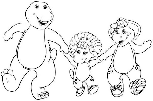Dibujos Para Pintar Barney Sus Amigos Dibujos Para Pintar Barney Sus Amigos