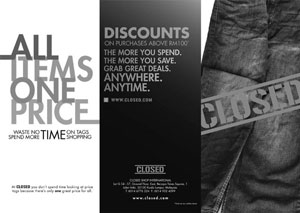 Closed Brochure