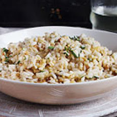Tuscan-Style Risotto with Fresh Walnuts