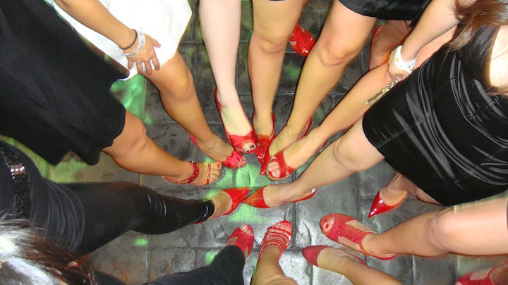 Red shoes