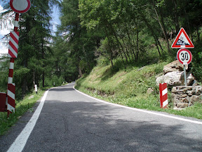 La preciosa subida del Gavia