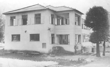 Vista do prédio do Seminário Betel, no ano de 1953.