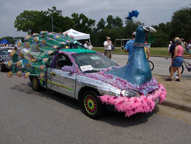 Peacock Car