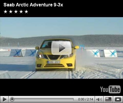 Vídeo-Saab Performance Team testando os mais recentes lançamentos da marca