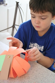 preschool pumpkin craft