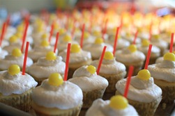 Bertie's Hard Lemonaide Cupcakes