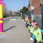 Lieveheersbeestjes-maart-leren oversteken