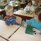 Leren splitsen in het eerste leerjaar.