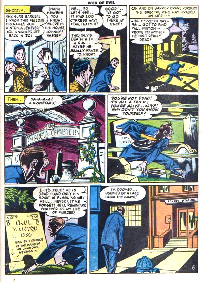 [Comic book drawings of cemetary and police station _Web of Evil 6_6[9].jpg]