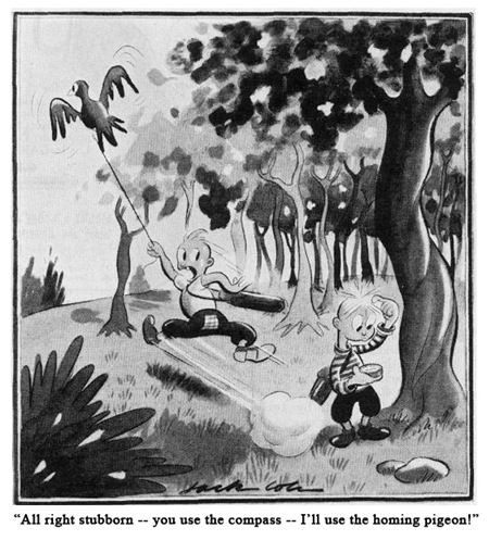 Jack Cole Cartoon Boys Life 1939 June