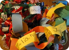 Christmas Tree Paper Chain 2010