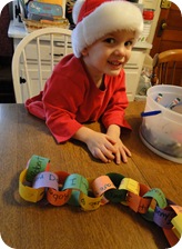 Christmas Tree Paper Chain 2010