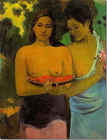 Deux Tahitiennes
