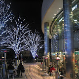 The outskirts of Roppongi Hills on New Year's Eve