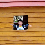 Eidan enjoying the Areal Gutova playground