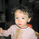 Eidan enjoyed his sushi