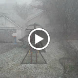 A sudden hailstorm - 15 minutes before this it was sunny and 73 degrees