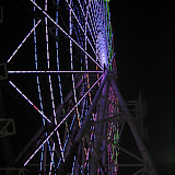 Odaiba's ferris wheel at night