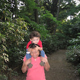 Eidan and Maria at the Tokyo Institute for Nature Study