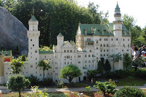 Neuschwanstein Castle, MiniLand - made from more than 300,000 lego bricks