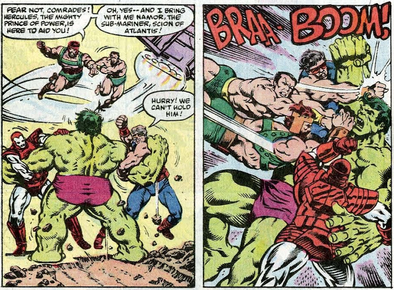 'Dog pile on Hulk! WOOHOO!!'