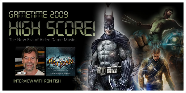 Gametime 2009 - Interview with Ron Fish (Batman Arkham Asylum)