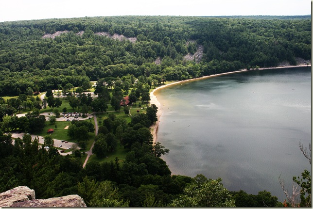 A view of Devil's Lake