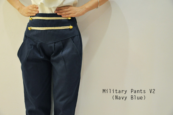 Navy Blue Military Pants V2