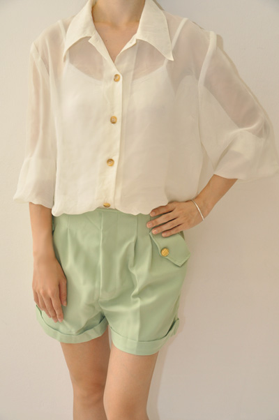 Green Chic Shorts