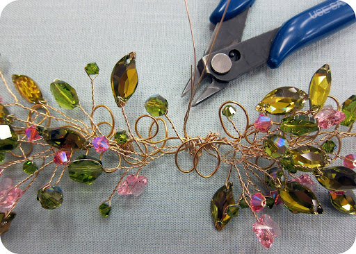 step 5: trim off excess 
