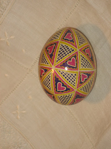 Pysanky eggs by Katherine B.