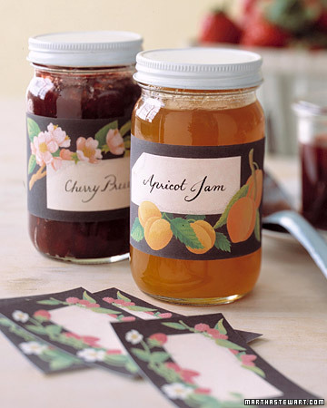 Clip Art jam labels