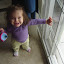 Alice smiles for the camera!