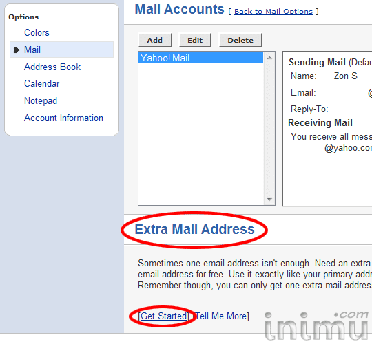 Yahoo! extra email 01