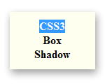 CSS3 Box Shadow screenshot (tb)