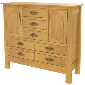 aurora dresser